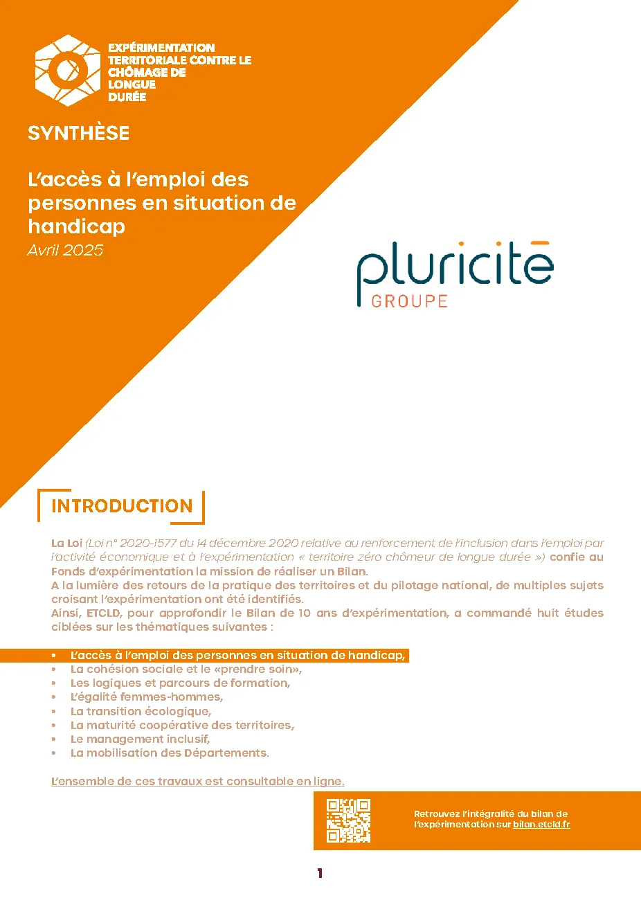 Photo d'illustration du L'accès à l'emploi des personnes en situation de handicap