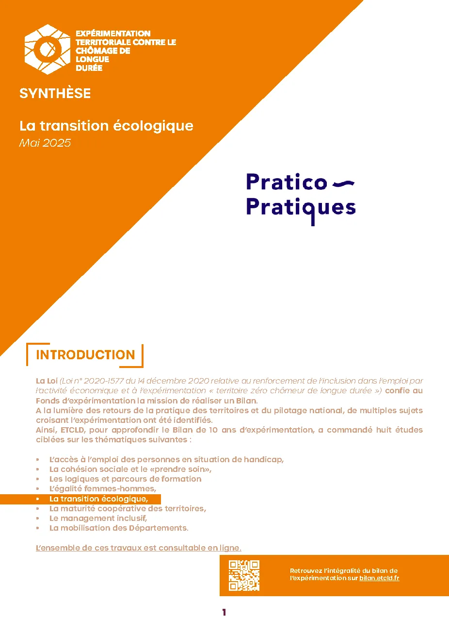 Photo d'illustration du La transition écologique