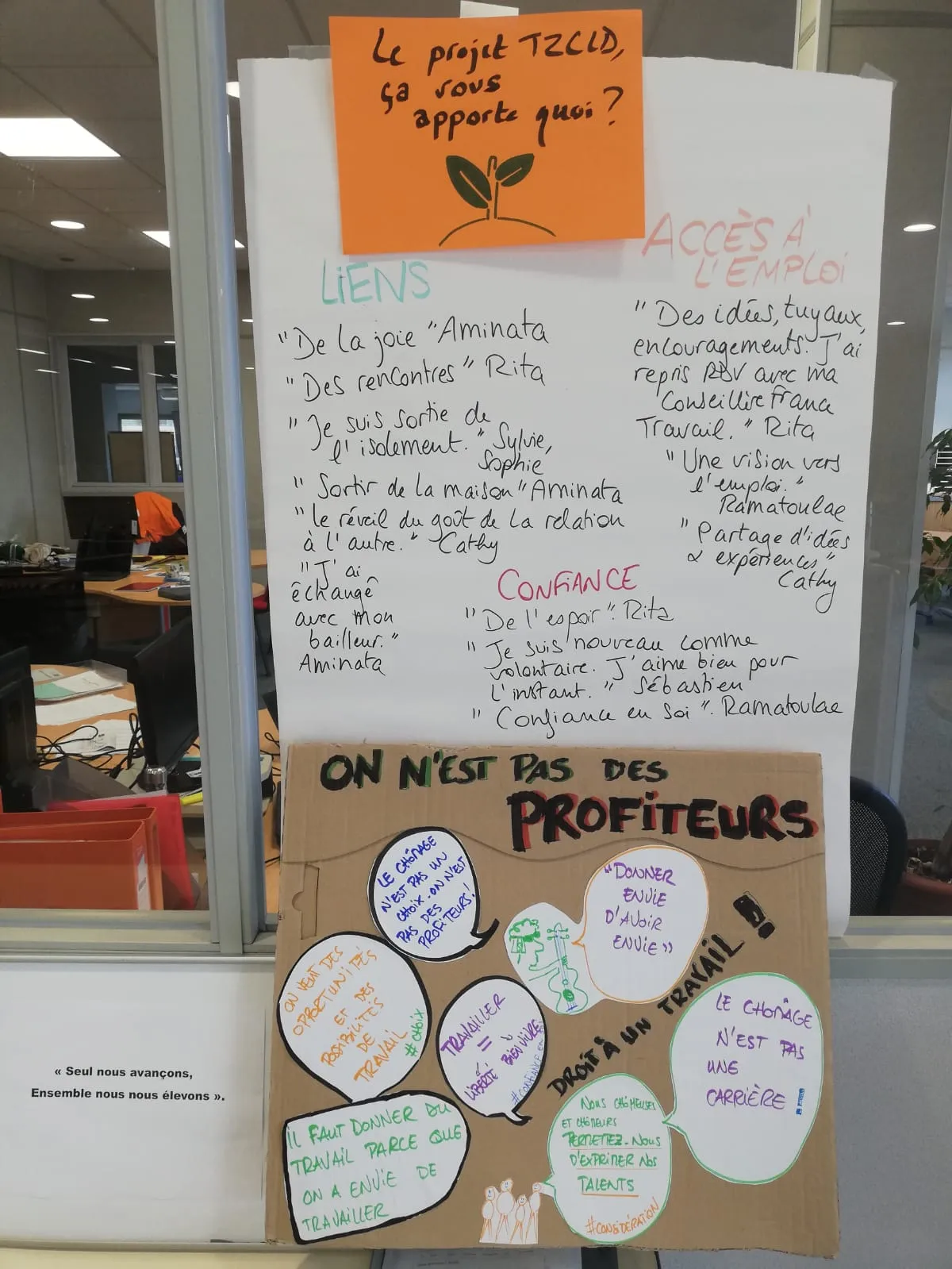 Photo de profil de Sophie, Cathy, Rita, Sébastien, Ramatoulae, Aminata, Sylvie